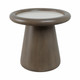 EV21209-01#20" Aleena Wood And Marble Accent Table, Brwn