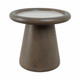 EV21209-01#20" Aleena Wood And Marble Accent Table, Brwn