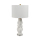 EV51354#26" Romy 3d Printed Porcelain Table Lamp