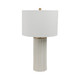 EV51367#26" Kapri 3d Printed Porcelain Table Lamp