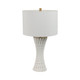 EV51368#26" Obsert 3d Printed Porcelain Table Lamp