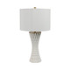 EV51368#26" Obsert 3d Printed Porcelain Table Lamp