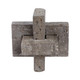 EV20993-01#5" Pierce Small Travertine Knot