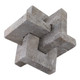 EV20993-02#7" Pierce Medium Travertine Knot