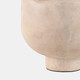 21229#12" Cement Rounded Bowl, Ivory
