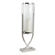 EV21259-02#27" Tomah Medium Silver Candle Holder