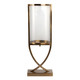 EV21259-04#23" Tomah Small Gold Candle Holder
