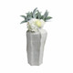 EV21275-02#20"delrio Large Porcelain Vase, Gray