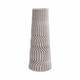 EV21283-01#14" Shelvin Small 3d Printed Porcelain Vase, Multi