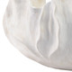 EV21290#14" Spadena Short Porcelain Bowl, Ivory