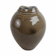 EV21291-01#11" Callen Wide Porcelain Vase, Brown