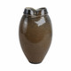 EV21291-02#12" Callen Tall Porcelain Vase, Brown