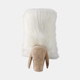 21308#12" Faux Fur Sheep, White/natural