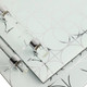 20046-04#S/2 12/16" Sparkly Geo Glass Trays, Silver