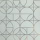 20046-04#S/2 12/16" Sparkly Geo Glass Trays, Silver