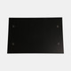 20046-04#S/2 12/16" Sparkly Geo Glass Trays, Silver