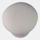 21350#17x17" Mushroom Boucle Ottoman, Ivory