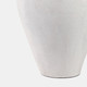 21366-01#30" Terracotta Floor Vase, Ivory