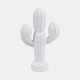 21374-01#14" Wooden Cactus Decor, Wht