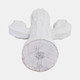 21374-01#14" Wooden Cactus Decor, Wht