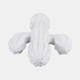 21374-02#18" Wooden Cactus Decor, Wht