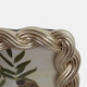 21395-01#4x6 Polyresin Twisted Rope Photo Frame, Gold
