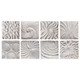 EV21457#S/8 14x14" Majorca Shell Wall Panels
