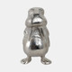 21458#9x5" Metal Walrus, Silver