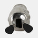 21458#9x5" Metal Walrus, Silver