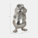 21458#9x5" Metal Walrus, Silver