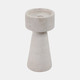 21469-01#8x4" Taper & Pillar Holder, White