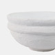 21470-02#12x12" Textured Bowl, White
