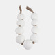 21522-01#44x3" Ecomix Bead Garland, White