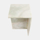 20773-03#20x13" Square Marble Accent Table, Light Green