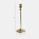 21534-02#12x4" Vintage Taper Holder, Gold