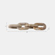 21587-01#14x3" 4-link Marble Chain, Light Leopard
