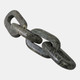21587-02#14x3" 4-link Marble Chain, Forest Green