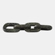 21587-02#14x3" 4-link Marble Chain, Forest Green