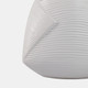 21664#8" Abstract Planter, White