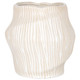 EV21713-04#11" Tihany Small Cream  Vase