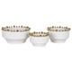 EV21714#S/3 7/8/10" Tamasi Gold Dot  Bowls 