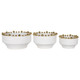 EV21714#S/3 7/8/10" Tamasi Gold Dot  Bowls 