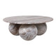 EV21779#40" Laszlo Marble Sphere Coffee Table