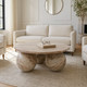 EV21779#40" Laszlo Marble Sphere Coffee Table