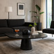 EV21783#36" Apolline Black Pearl Marble Coffee Table
