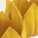 20116-04#S/2 9/12" Petal Planters, Yellow