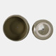 20251-05#S/2 10/12" Iridescent Bowl Planters, Green