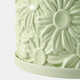 21829-02#S/2 6/8" Daisy Flower Planter, Green