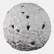 20305-03#1o" Flower Cut-out Garden Orb, White
