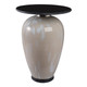 EV21896-02#22" Bahia Tall Art Table W/marble Top, White